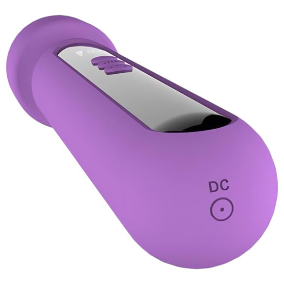 Engily Ross Aura - oplaadbare digitale massage vibrator (paars)