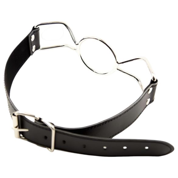 Latetobed - mondknevel met opening - zwart