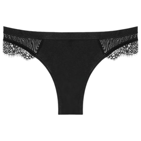 Adalet Flora Menstruatie Slip - Zwart - M