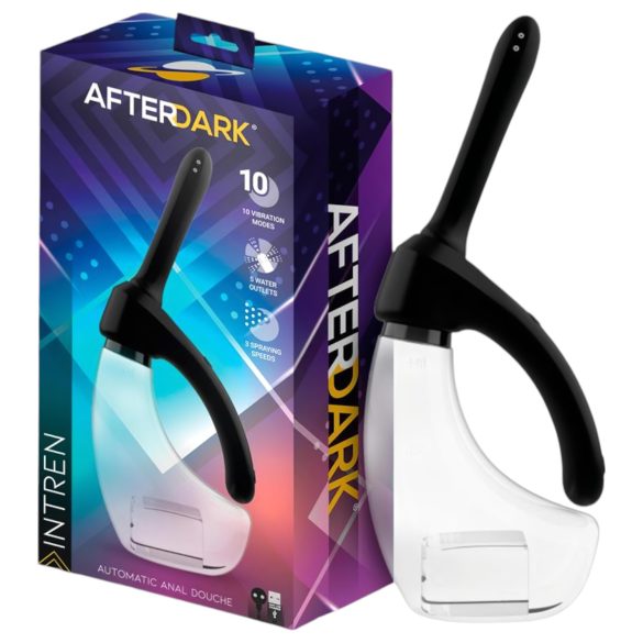 Afterdark - automatische vibrerende analdouche - transparant