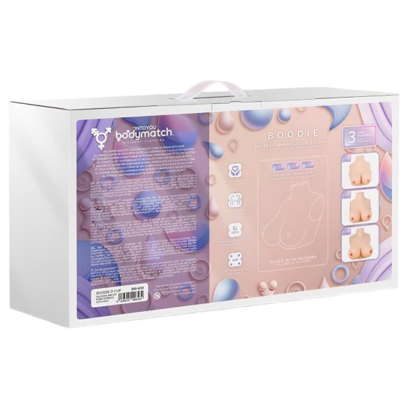 INTOYOU - opzetbare realistische borsten - siliconen - huidskleur