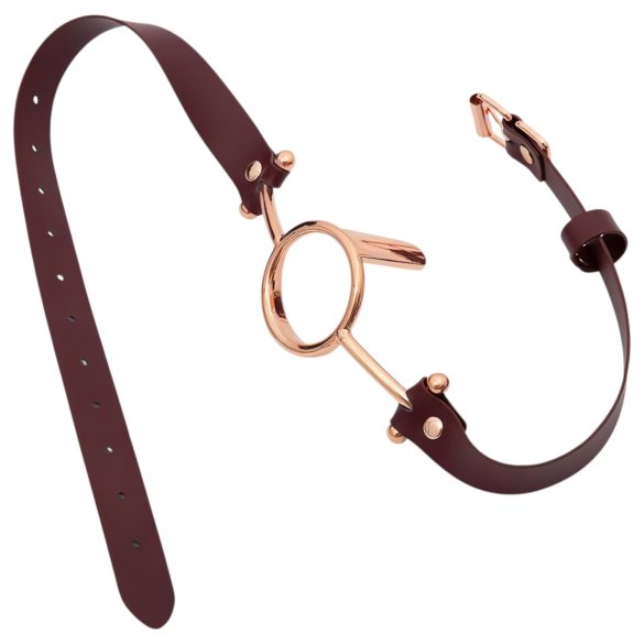 Latetobed - mondknevel met ring - bruin