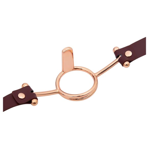 Latetobed - mondknevel met ring - bruin