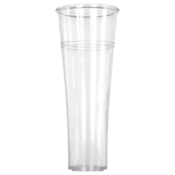 Zero Tolerance - vibrerende en zuigende masturbator - oplaadbaar - transparant