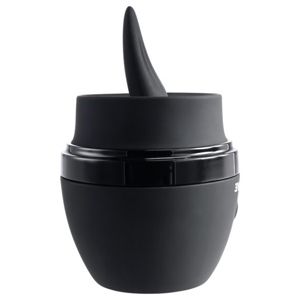 Evolved - Vibrator met tongbeweging - Oplaadbaar - Zwart