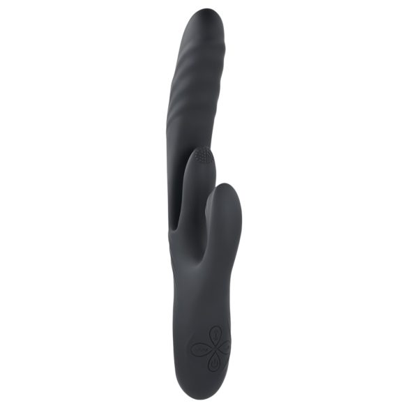 Playboy Rapid Rabbit - rabbit vibrator - oplaadbaar - zwart
