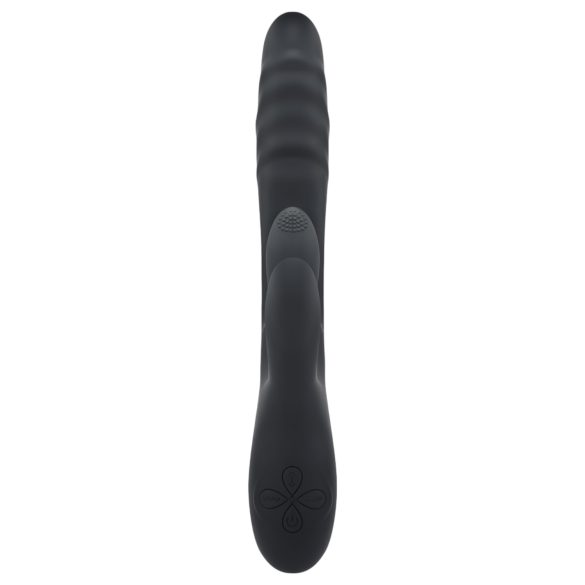 Playboy Rapid Rabbit - rabbit vibrator - oplaadbaar - zwart