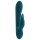 Playboy Konijn - oplaadbare, waterdichte vibratie (turquoise)
