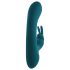Playboy Konijn - oplaadbare, waterdichte vibratie (turquoise)