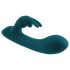 Playboy Konijn - oplaadbare, waterdichte vibratie (turquoise)