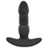 Playboy - oplaadbare stotende anaal vibrator - zwart