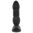 Playboy - oplaadbare stotende anaal vibrator - zwart
