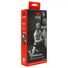 Sei Mio - strap-on harnas - zwart