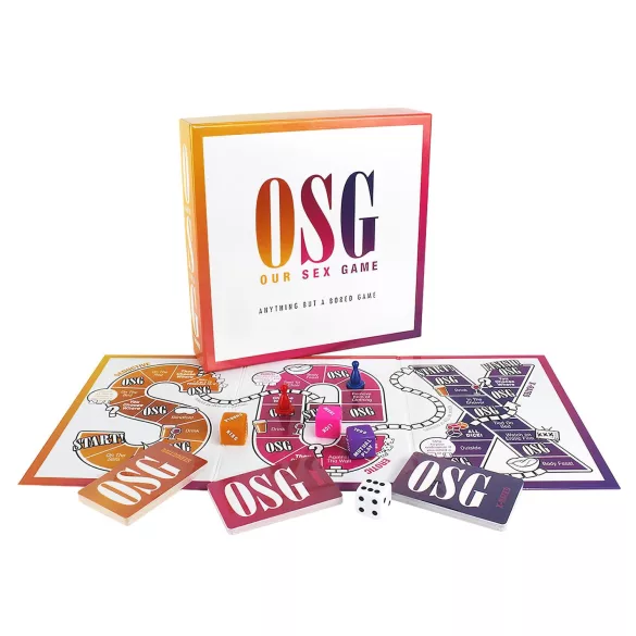 Our Sex Game - erotisch gezelschapsspel voor volwassenen - Engels