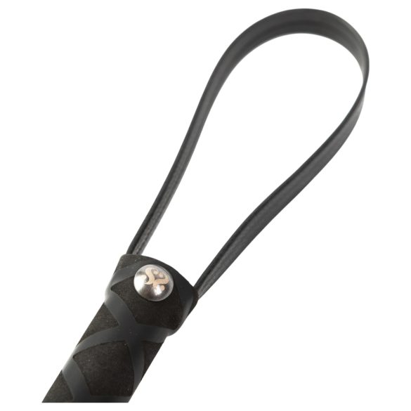 Sei Mio - zweep - zwart - vegan leer