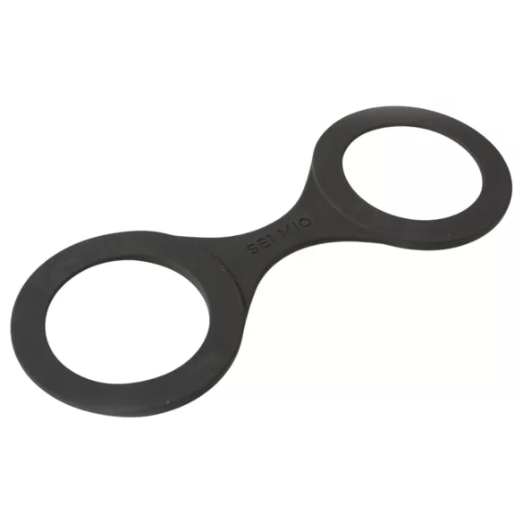 Sei Mio - polsboeien - siliconen - zwart - maat L