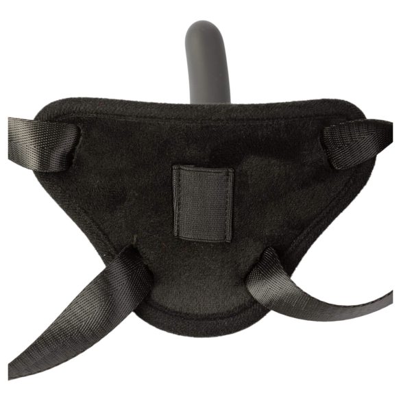 Sei Mio - strap-on dildo met harnas - 12,5 cm - zwart