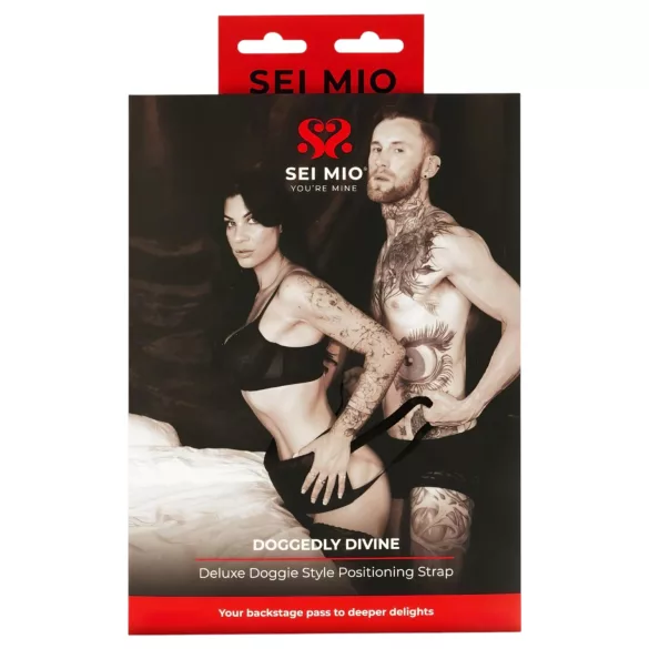 Sei Mio - doggy stijl positie kussen - zwart