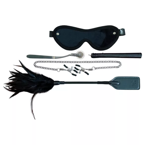 Sei Mio - BDSM set - 5-delig - zwart
