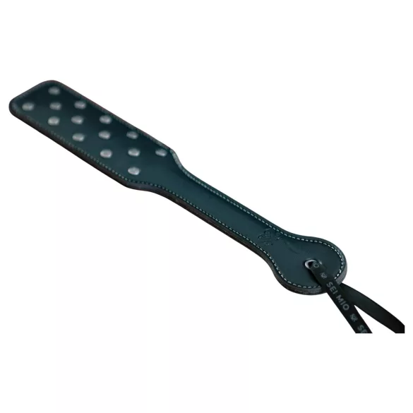 Sei Mio - paddle met metalen studs - zwart
