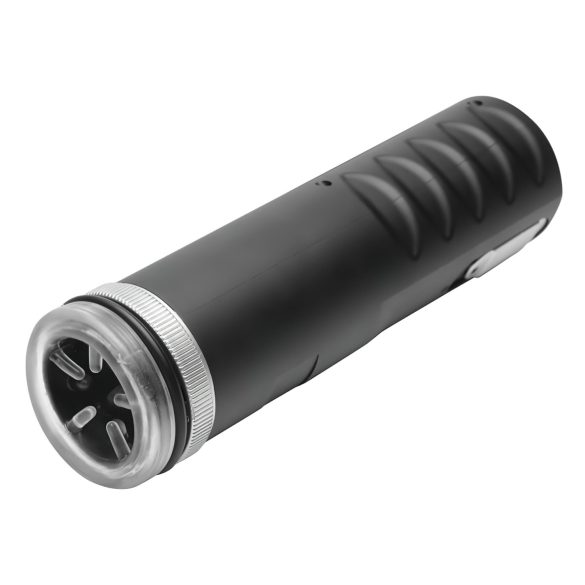 Master-Bot - op-en-neer bewegende, zachte, stekelige mond masturbator (zwart)