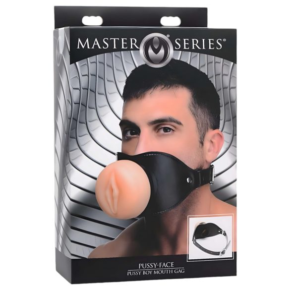 Master Series Pussy Face - mondknevelaar (natuurlijk)
