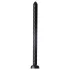 HOSED - anale dildo met zuignap - geribbeld - zwart