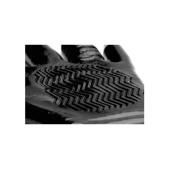 XR Brands - Pleasure Fister - getextureerde fistinghandschoen (zwart)