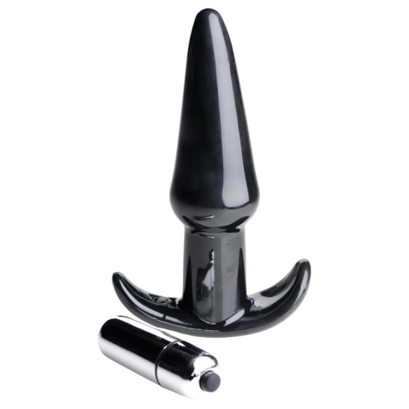 Frisky Smooth - anale vibrator - zwart