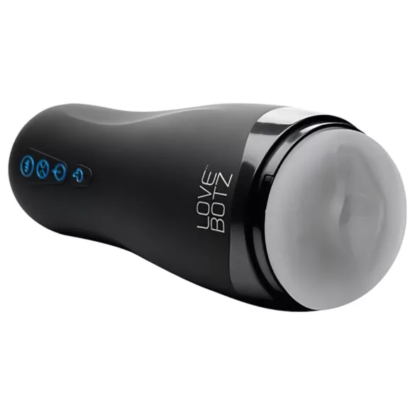 Lovebotz - automatische zuigmasturbator - waterdicht, trilfunctie - zwart