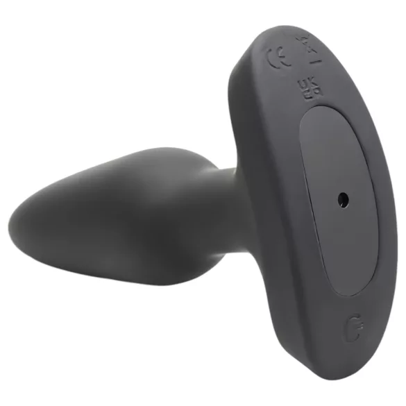 Booty Sparks Laser - draadloze oplaadbare anale vibrator - zwart