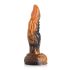 Creature Cocks Ravager - Textuurrijke siliconen dildo 20cm (oranje)