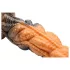 Creature Cocks Ravager - siliconen dildo met textuur - 20cm - oranje
