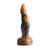 Creature Cocks Ravager - Textuurrijke siliconen dildo 20cm (oranje)