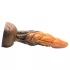 Creature Cocks Ravager - siliconen dildo met textuur - 20cm - oranje