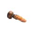 Creature Cocks Ravager - Textuurrijke siliconen dildo 20cm (oranje)