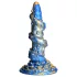 Creature Cocks Kraken - dildo met spiraal octopusarm - 21cm - goud/blauw