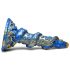 Creature Cocks Kraken - dildo met spiraal octopusarm - 21cm - goud/blauw