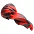 Creature Cocks Hell Kiss - gedraaide siliconen dildo - 19 cm (rood)
