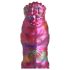 Larva van de Ruimteseks: Regenboog Alien Dildo