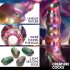 Larva van de Ruimteseks: Regenboog Alien Dildo