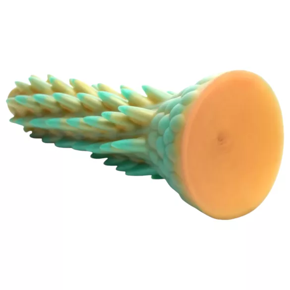 Creature Cocks Stegosaurus - dildo - siliconen - 20cm - groen