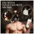 XR Brands - 2in1 zuigmasker en aroma-inhalator - zwart