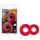 Stay Hard Donuts - penisring set - siliconen - rood