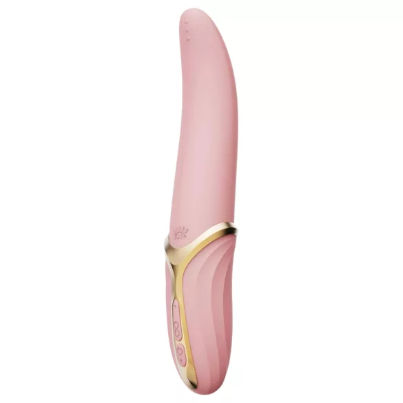Zalo Eve - oplaadbare verwarmde roterende vibrator - siliconen roze