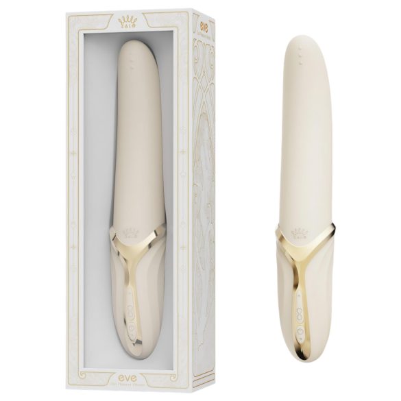 Zalo Eve - oplaadbare verwarmde roterende vibrator - wit
