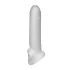 Perfect Fit - Fat Boy Micro Ribbed - penishuls (17 cm, wit)