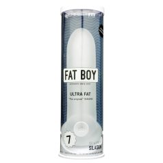  Fat Boy Original Ultra Fat - penis sleeve - extra dik - 19cm - wit