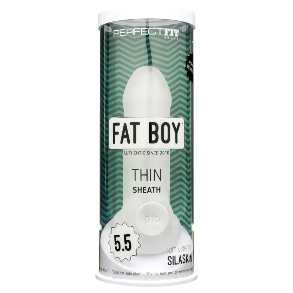 Perfect Fit - Fat Boy Thin - penismanchet (15 cm, wit)