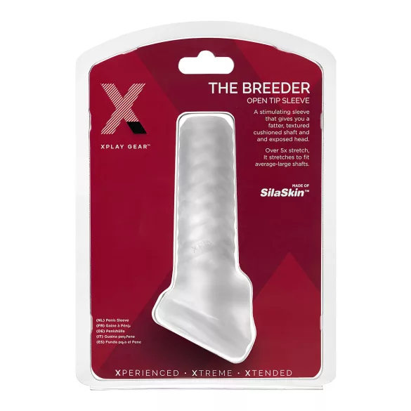 Perfect Fit Breeder - open penismanchet - wit
